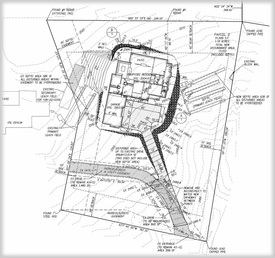 Develop Construction Grading Plans 