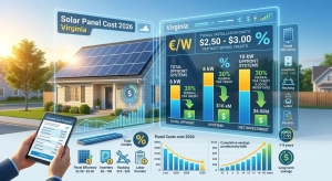 A central infographic highlighting the expected 2026 installation cost.