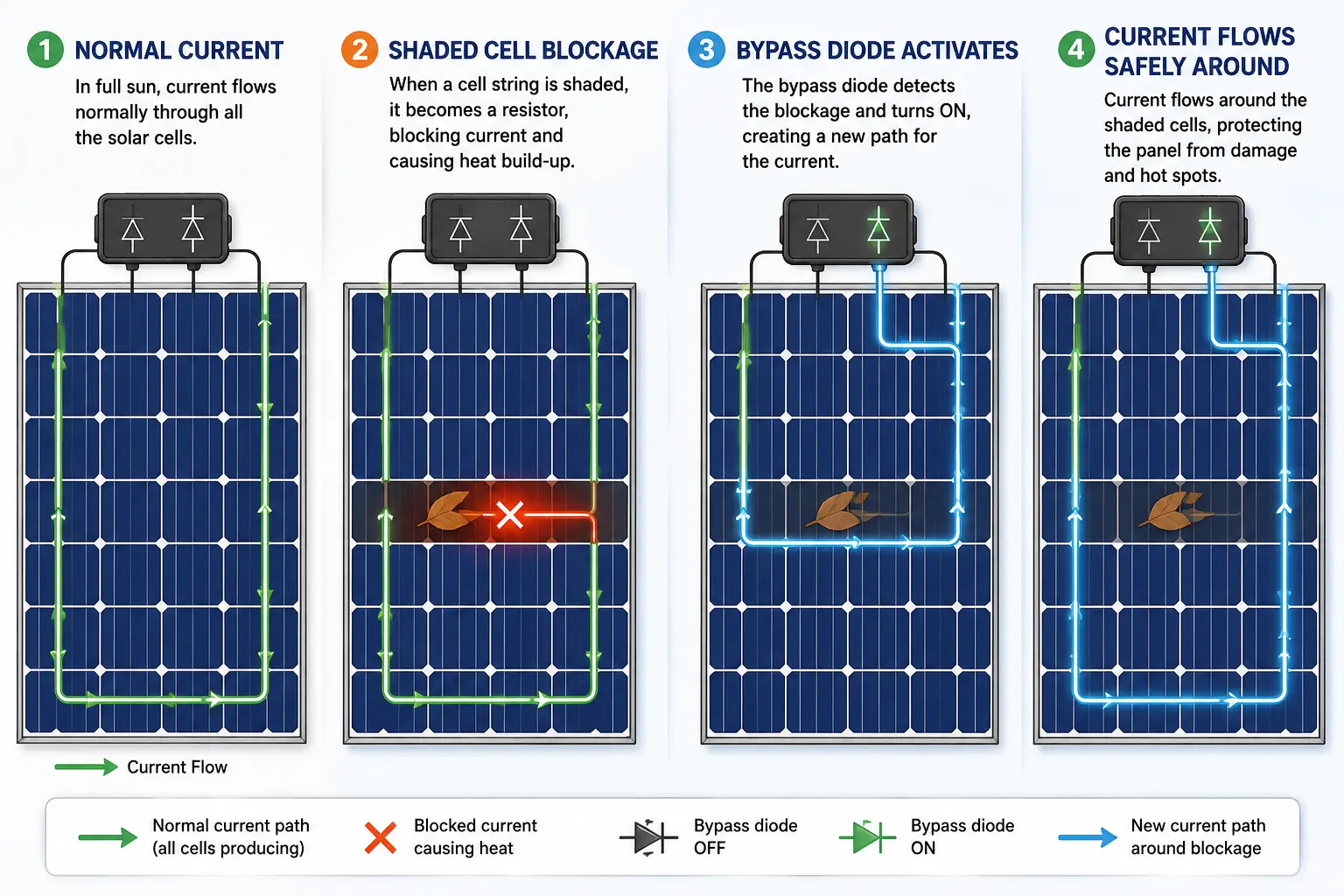 Solar Panel During a Heat Wave