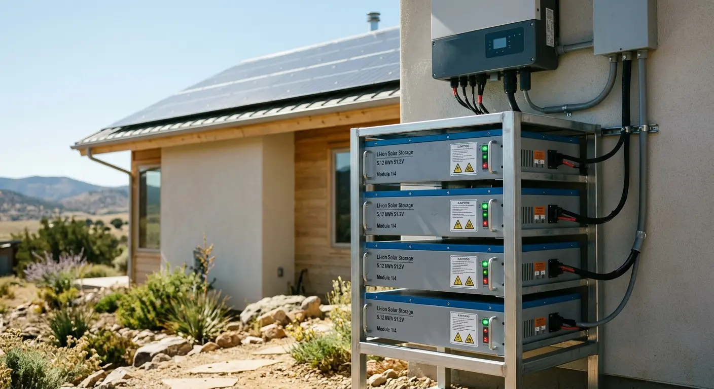 lithium ion solar batteries