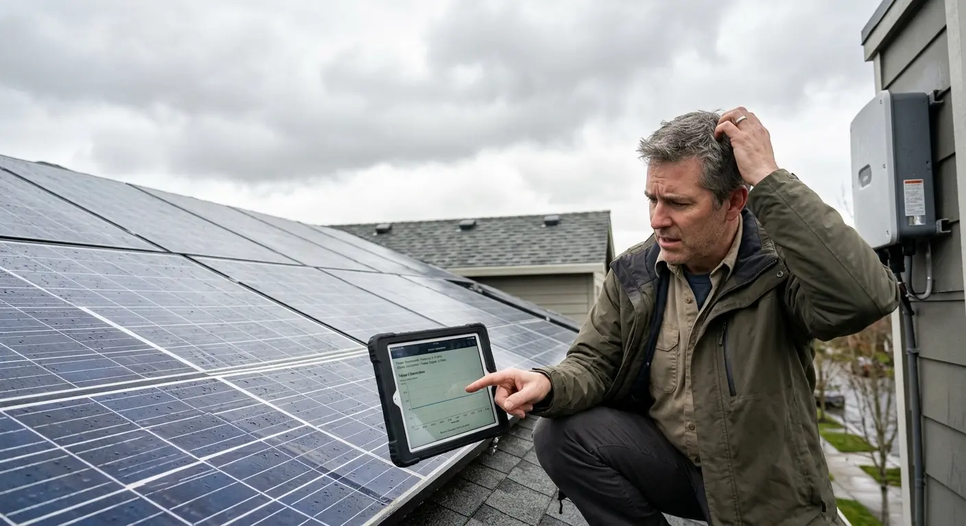 My Solar Panels Not Working on Cloudy Days