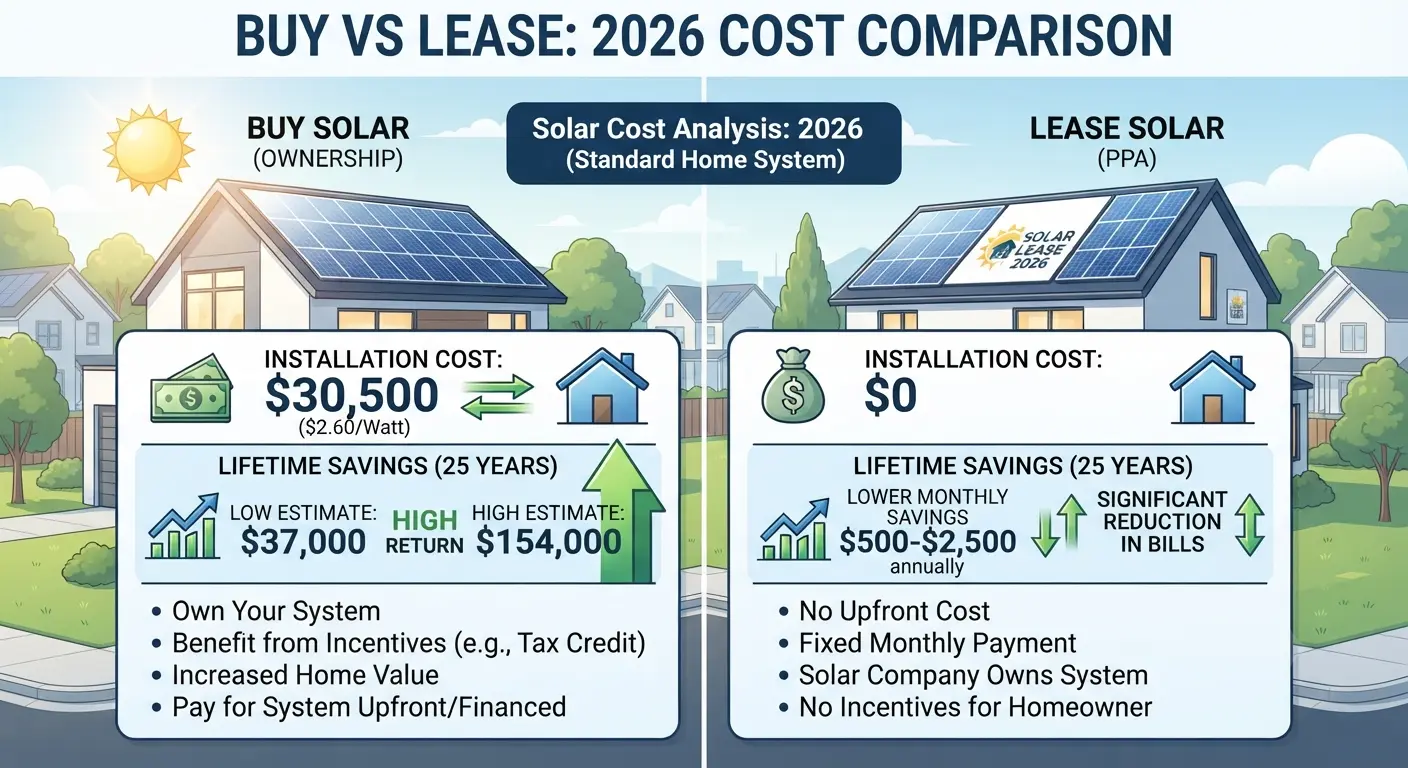 Buy vs Lease 2026 Cost Comparison