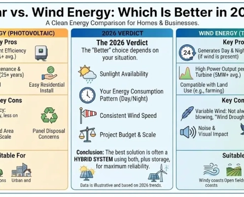 Solar vs. Wind Energy