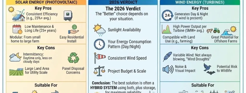Solar vs. Wind Energy