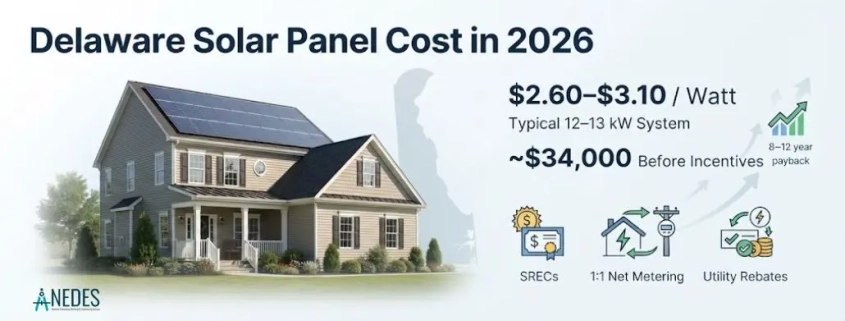 Delaware Solar Panel Cost In 2026