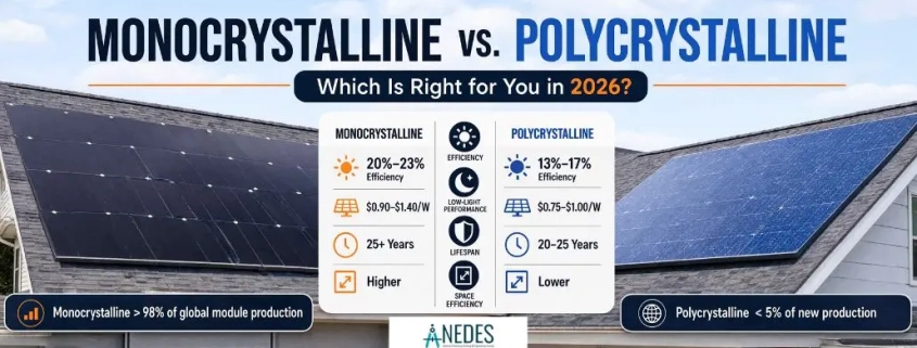Monocrystalline vs Polycrystalline Solar Panels