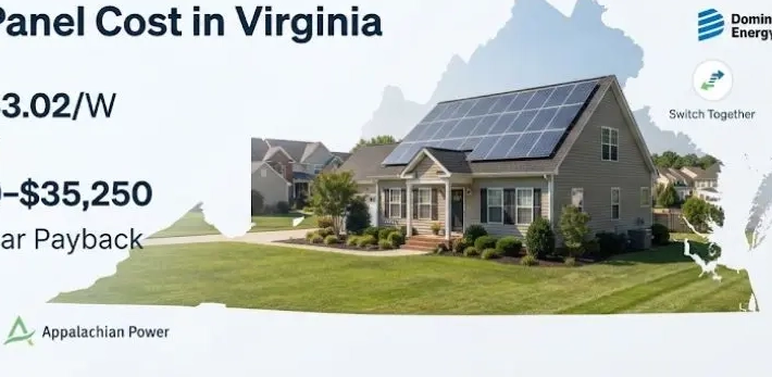Solar Panel Cost in Virginia