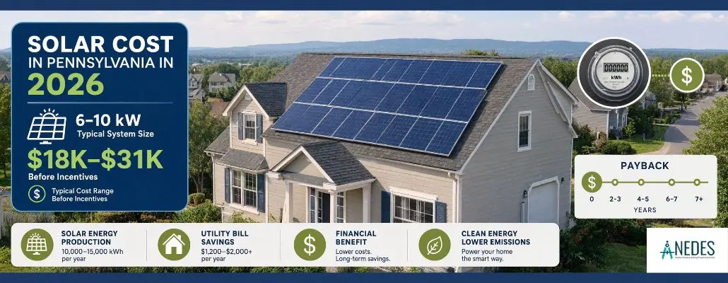 solar cost Pennsylvania